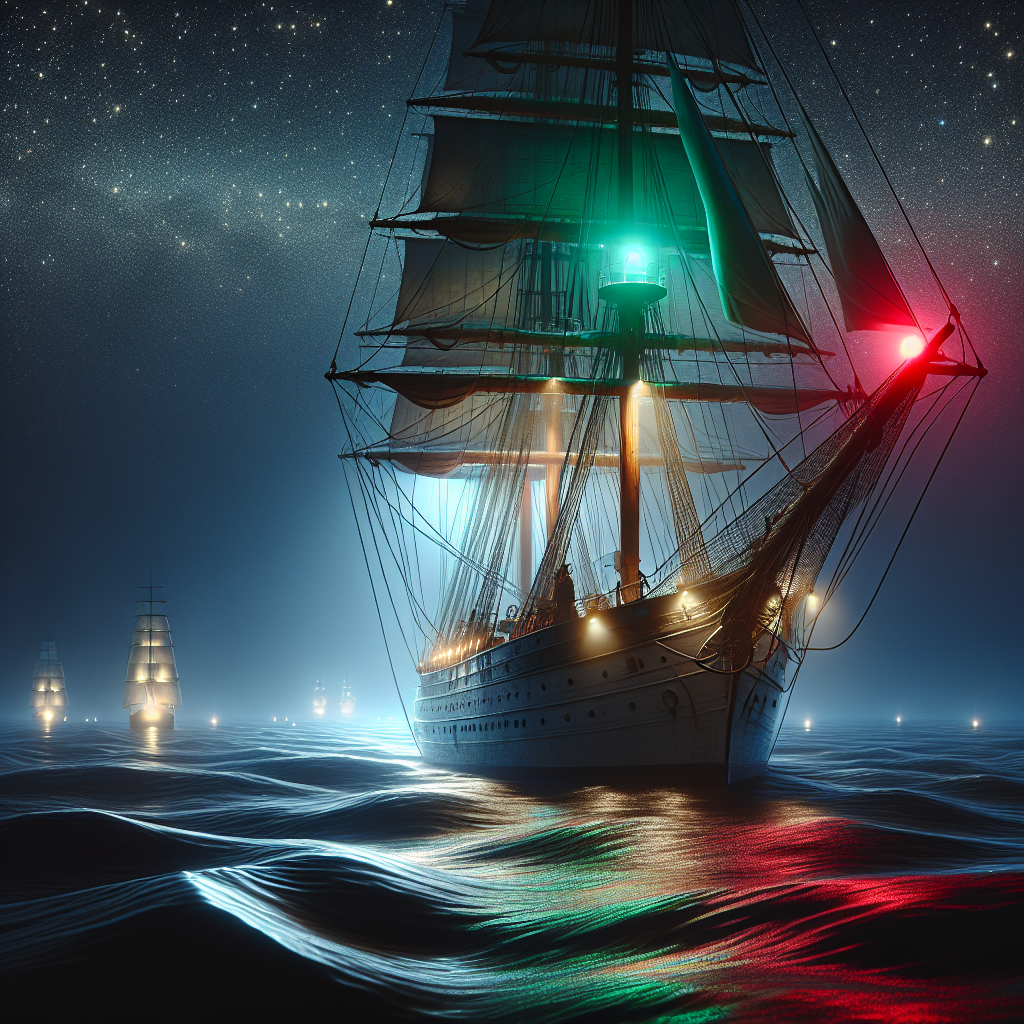 Πλοήγηση Νύχτας και Χρήση Κόκκινου/Πράσινου Φωτισμού Ναυσιπλοΐας